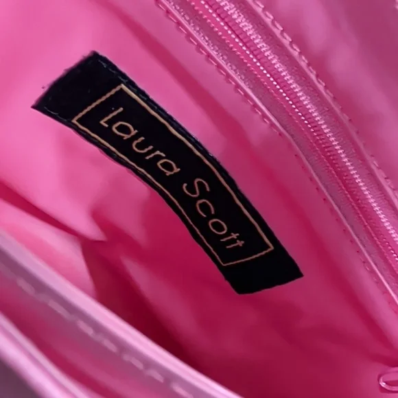 Chic Pink Quilted Shoulder Bag with Chain Strap - Picture 2 of 7